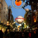 Décoration de Noël à Carnaby Street
