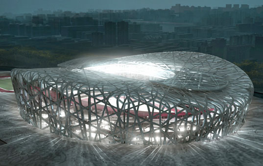 nid d'oiseau stade olympique