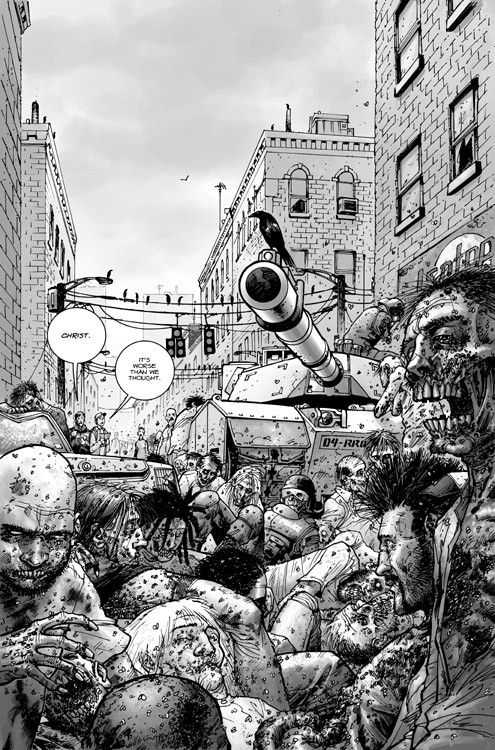 walking dead planche