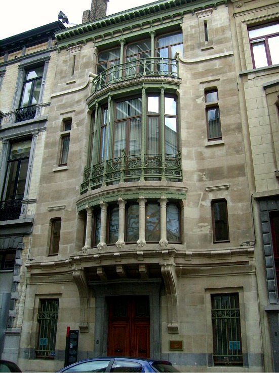 Façade Art Nouveau à Bruxelles