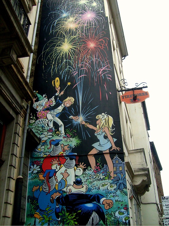 mur bd Bruxelles