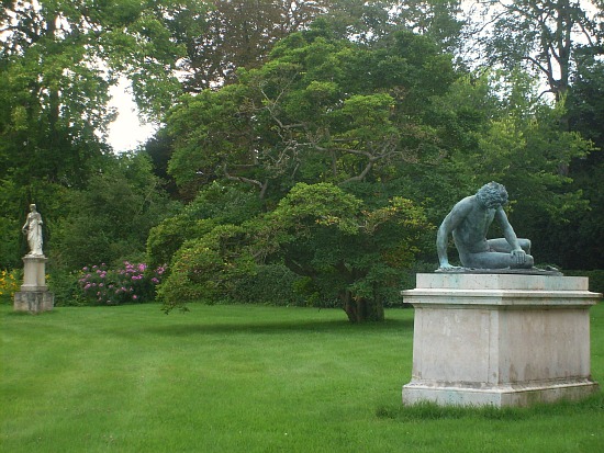 Jardin à l'anglaise à Fontainebleau