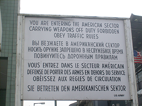 Checkpoint Charlie