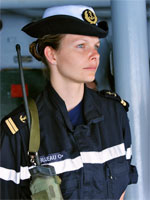 Violaine Bujeau - Lieutenant de la Marine Nationale