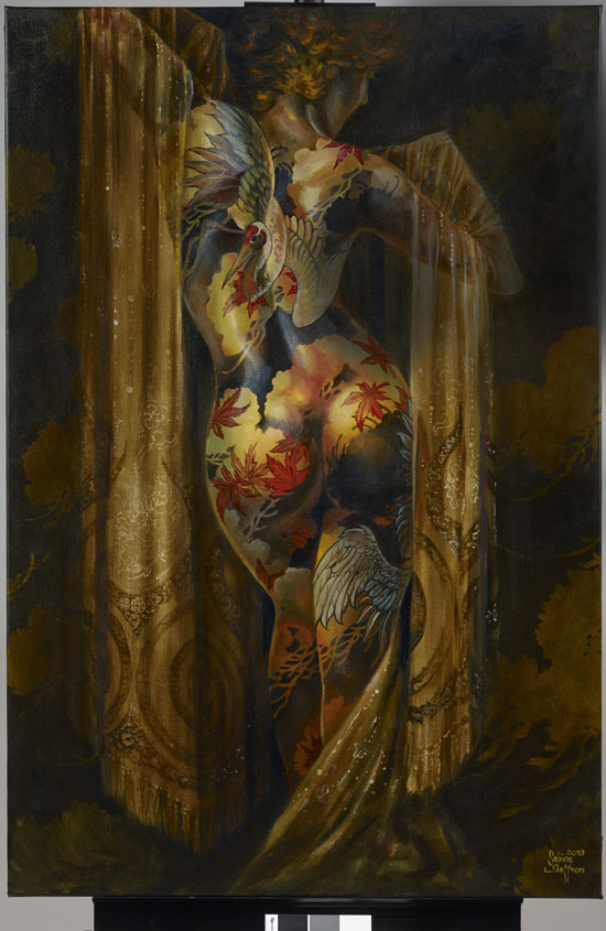 Projet de tatouage sur toile - Musée du quai Branly