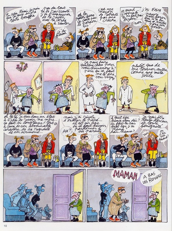 Planche Agrippine Claire Bretécher