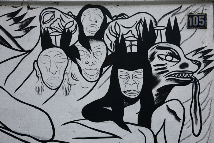 Rosa Parks fait le mur