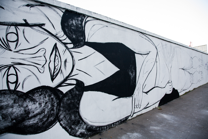 Rosa Parks fait le mur