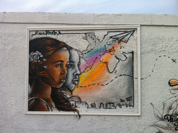 Rosa Parks fait le mur