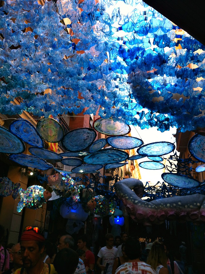 Fête de Gracia à Barcelone