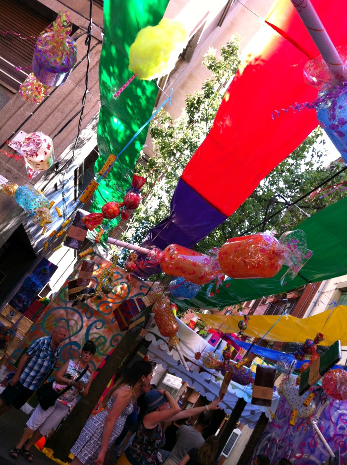 Fête de Gracia à Barcelone